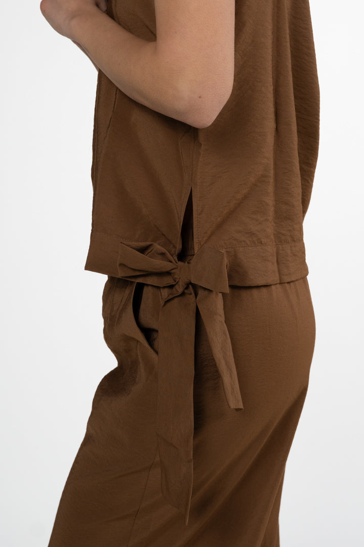 Canotta Fluida con Nodo Laterale - Marella