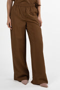 Pantaloni Wide-Leg con Vita Elastica - Marella