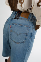 Levi's® Baggy Dad Jorts - Denim Chiaro