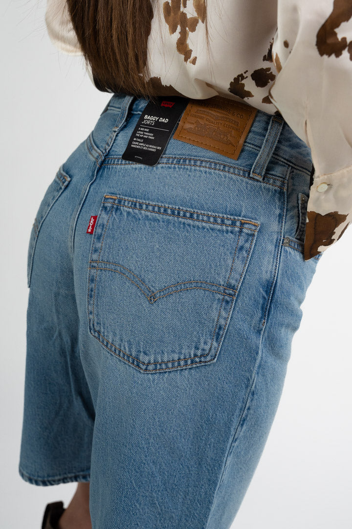 Levi's® Baggy Dad Jorts - Denim Chiaro