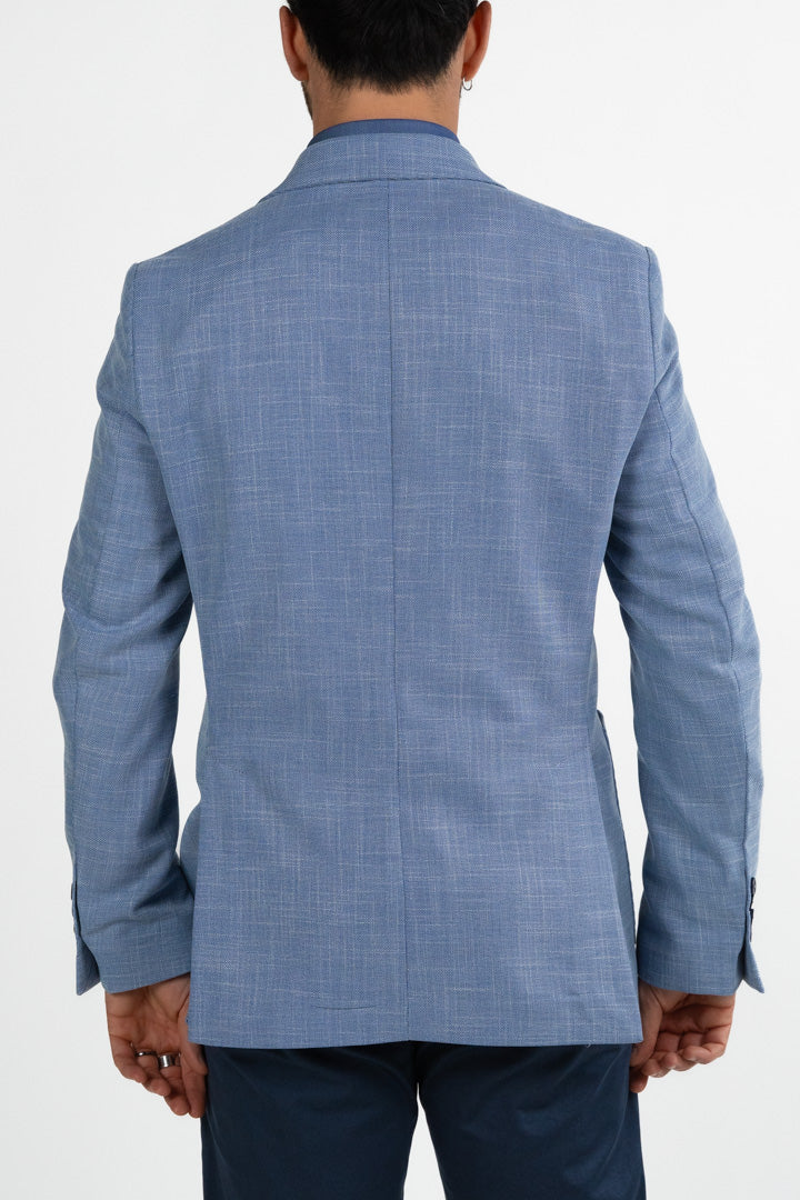 Giacca monopetto azzurra - Berti Mode Collection