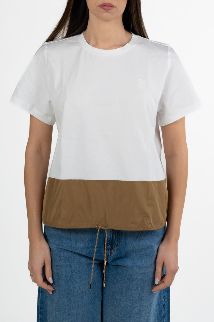 T-shirt Bicolore con Fondo Regolabile - Emme Marella