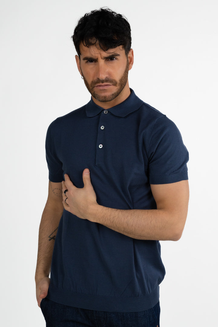 Polo in Maglia di Cotone - At.p.co