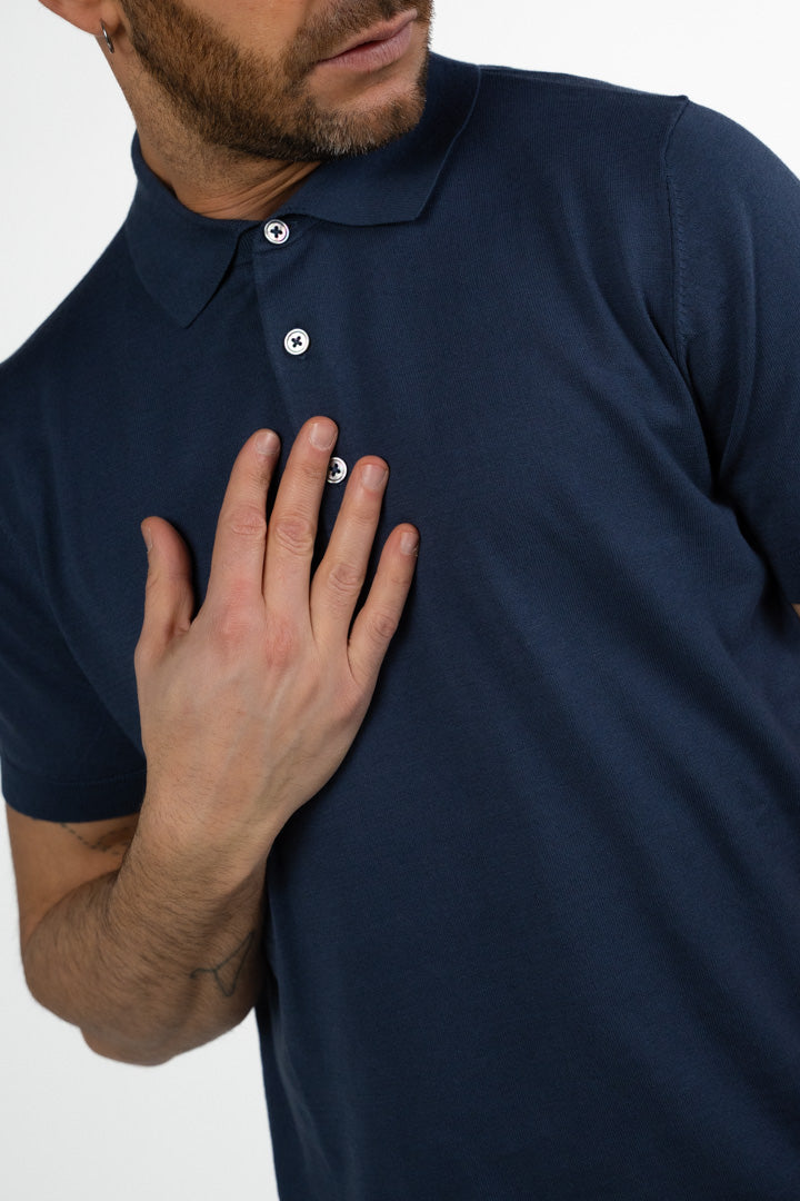 Polo in Maglia di Cotone - At.p.co