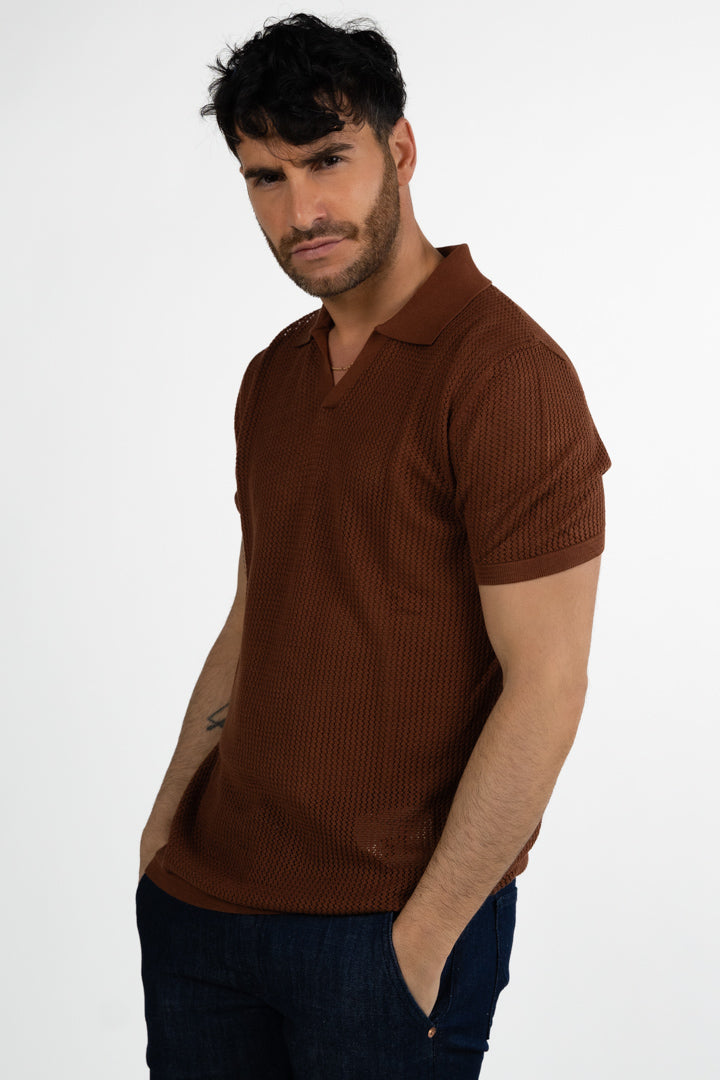 Polo in Maglia Traforata - Antony Morato