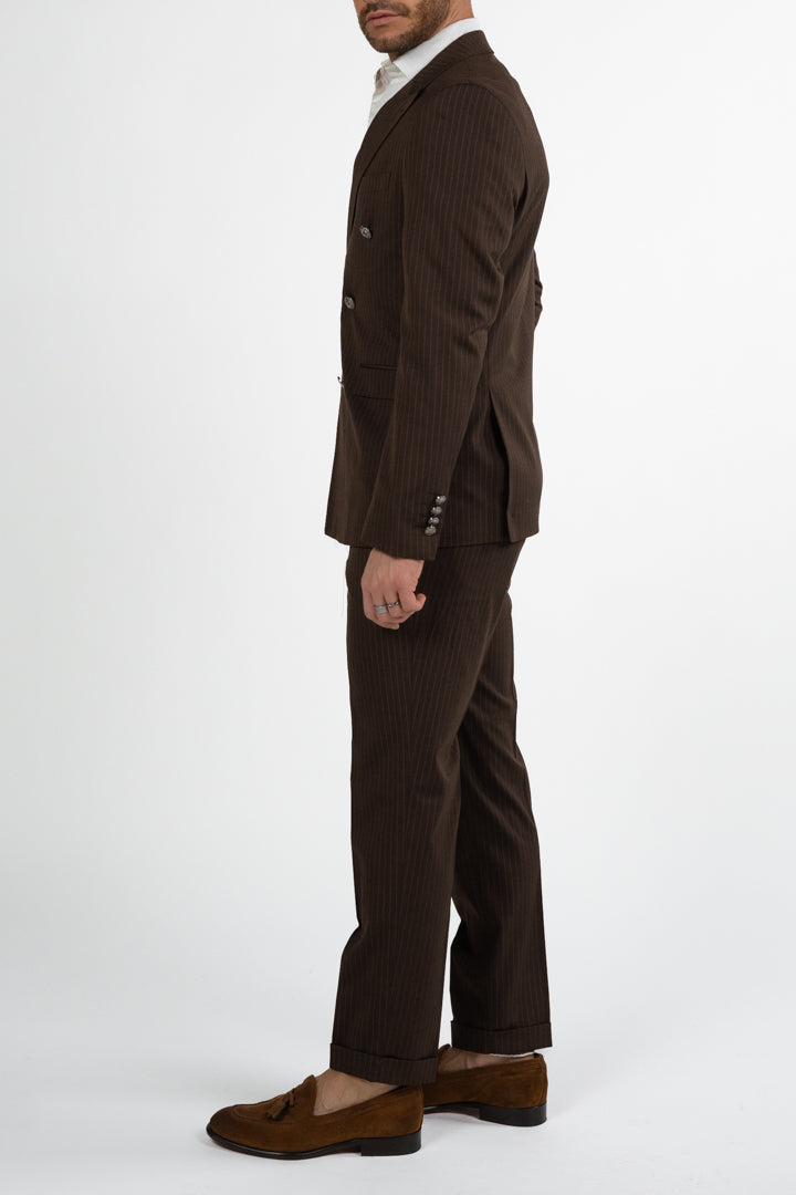 Completo doppio petto gessato - Berti Mode Collection