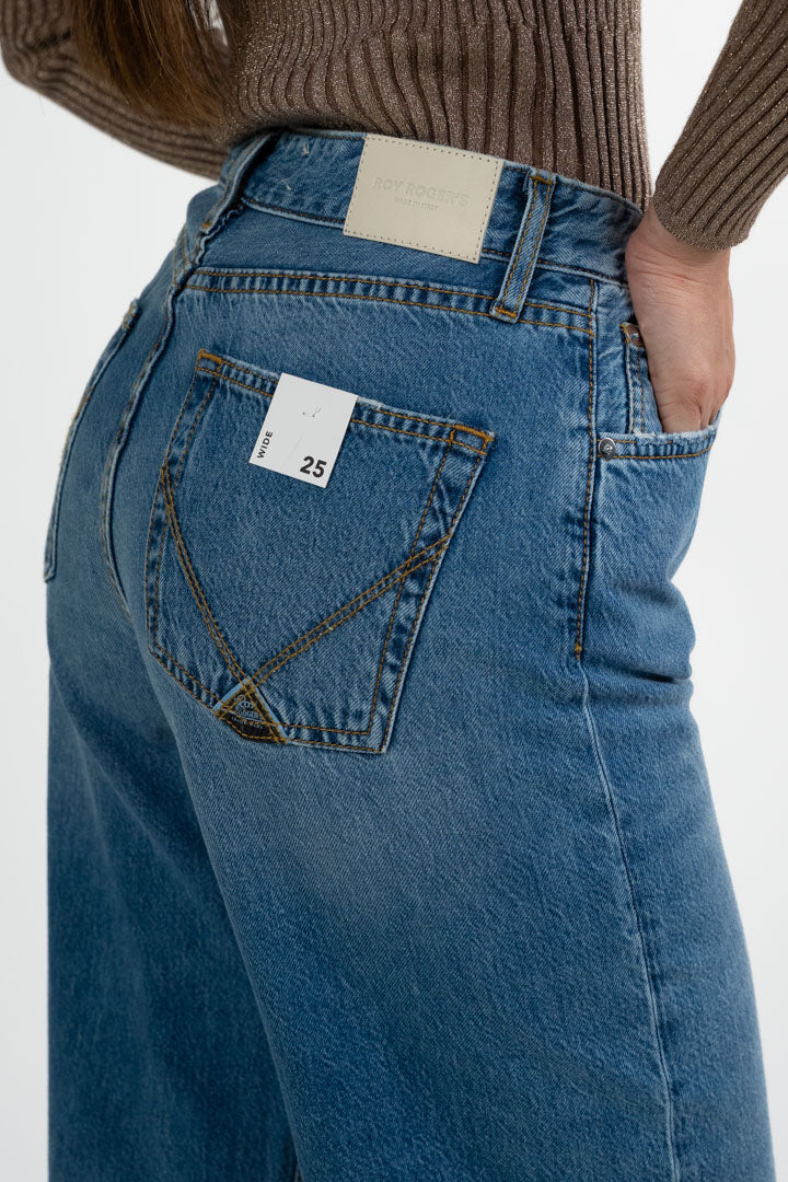 Jeans Denim Wide Leg - Roy Roger's