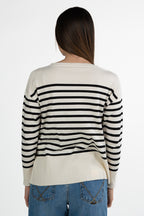 Maglione a Righe in Maglia Leggera – Emme Marella