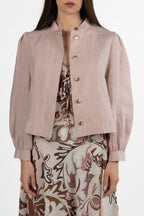 Giacchino Cropped in Lino - Marella