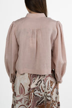 Giacchino Cropped in Lino - Marella