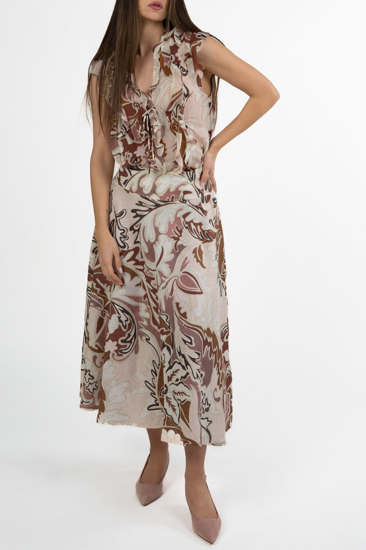 Blusa Smanicata con Volant - Marella