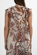 Blusa Smanicata con Volant - Marella