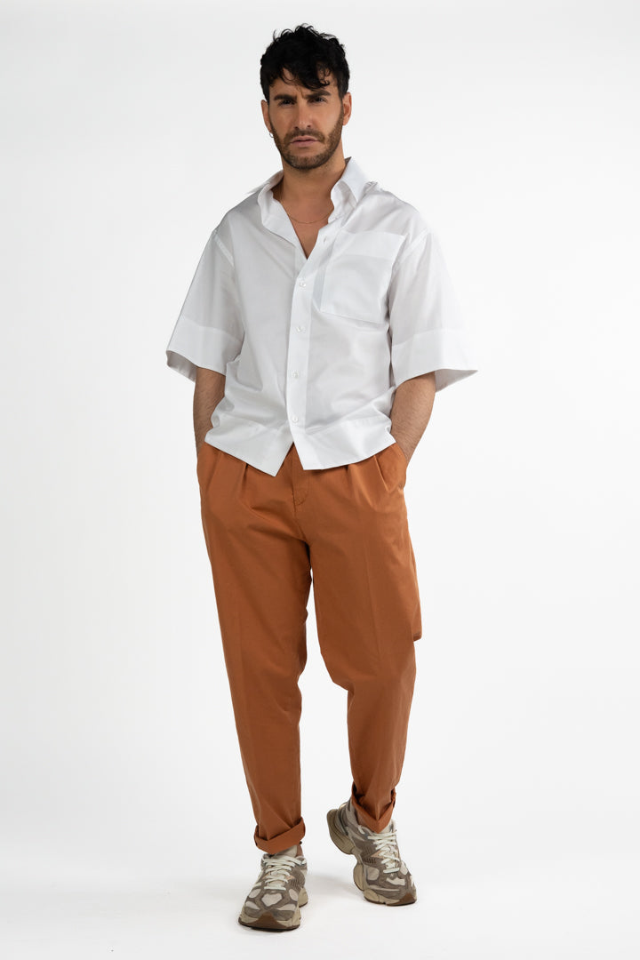 Camicia Boxy Fit a Manica Corta - Out Fit