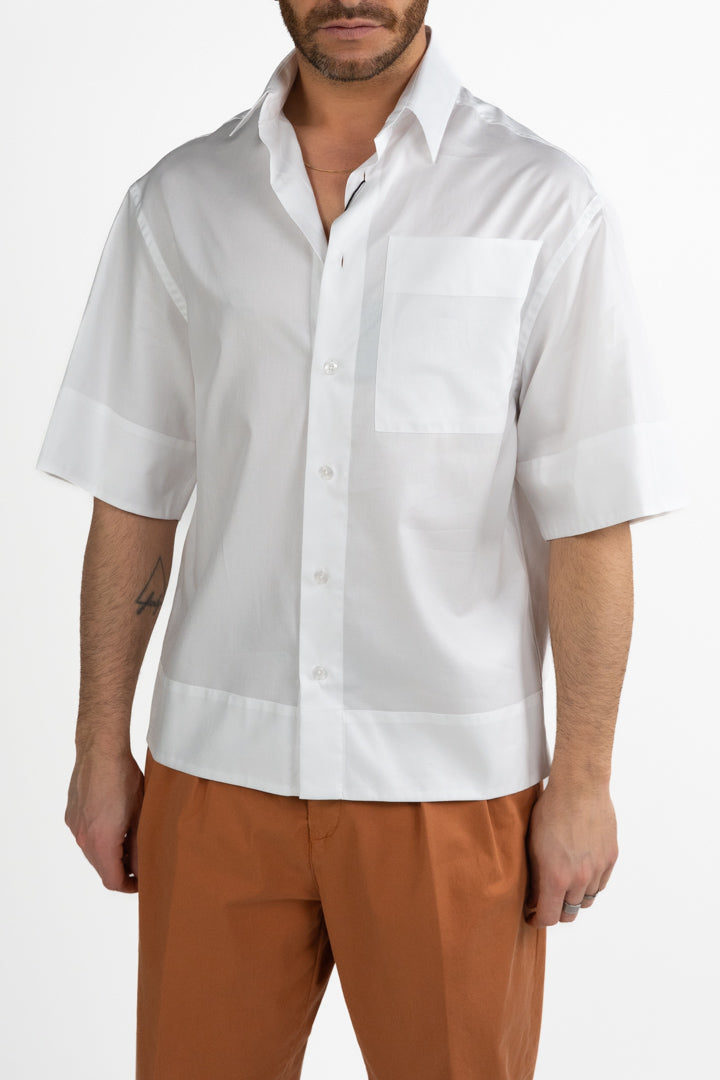 Camicia Boxy Fit a Manica Corta - Out Fit