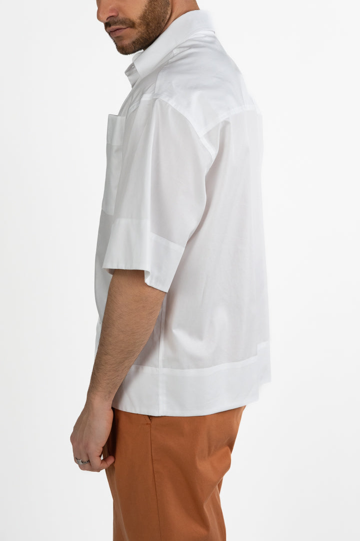 Camicia Boxy Fit a Manica Corta - Out Fit