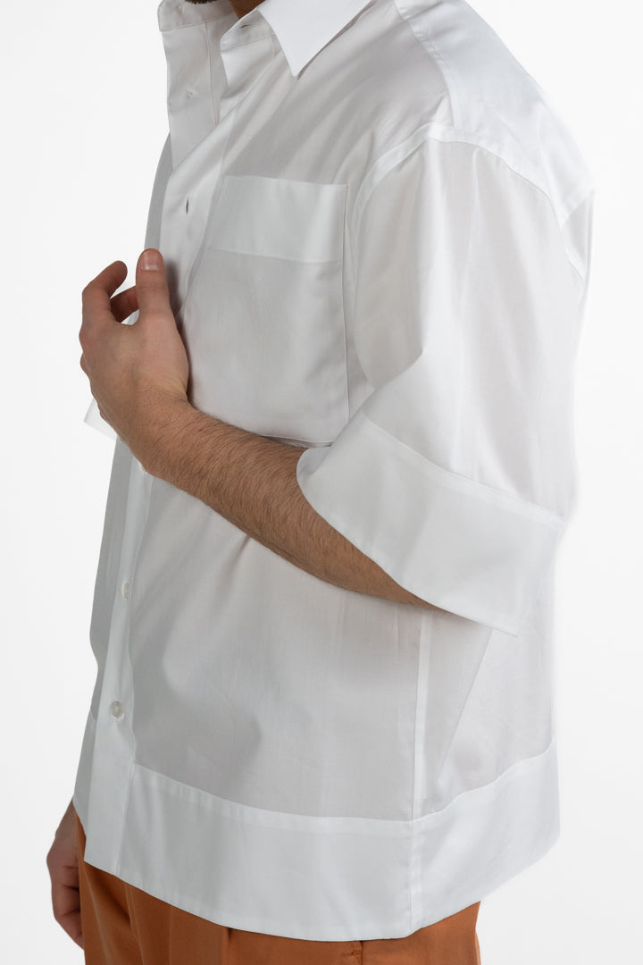 Camicia Boxy Fit a Manica Corta - Out Fit