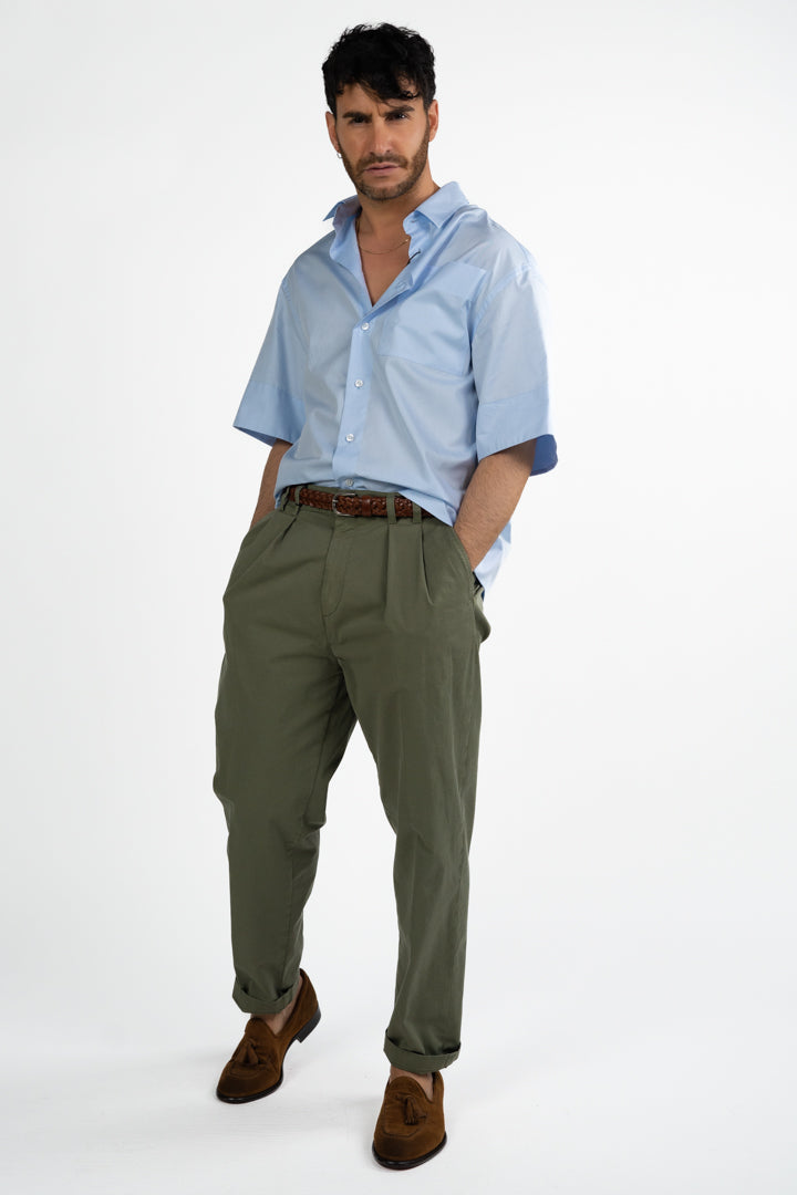 Camicia Boxy Fit a Manica Corta - Out Fit