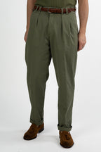 Pantalone Chino con Doppia Pinces - Out Fit