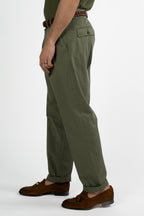 Pantalone Chino con Doppia Pinces - Out Fit