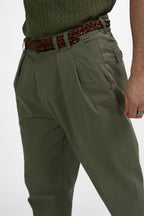 Pantalone Chino con Doppia Pinces - Out Fit