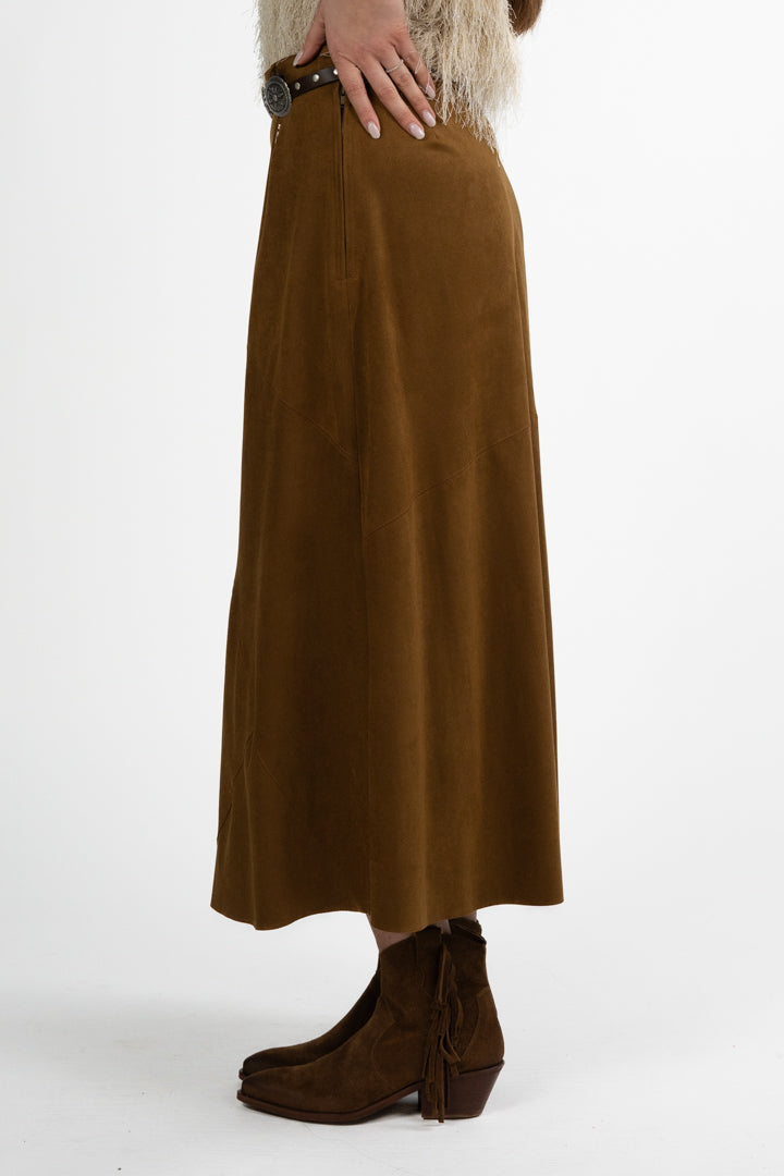 Gonna in suede - Souvenir