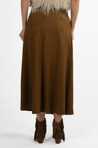 Gonna in suede - Souvenir