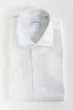 Camicia bianca in cotone -Bottega Artigiana