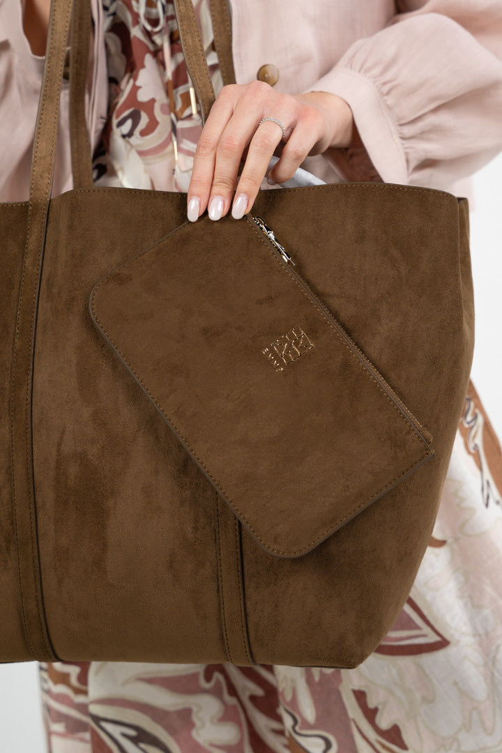 Maxi bag camoscio - Emme Marella