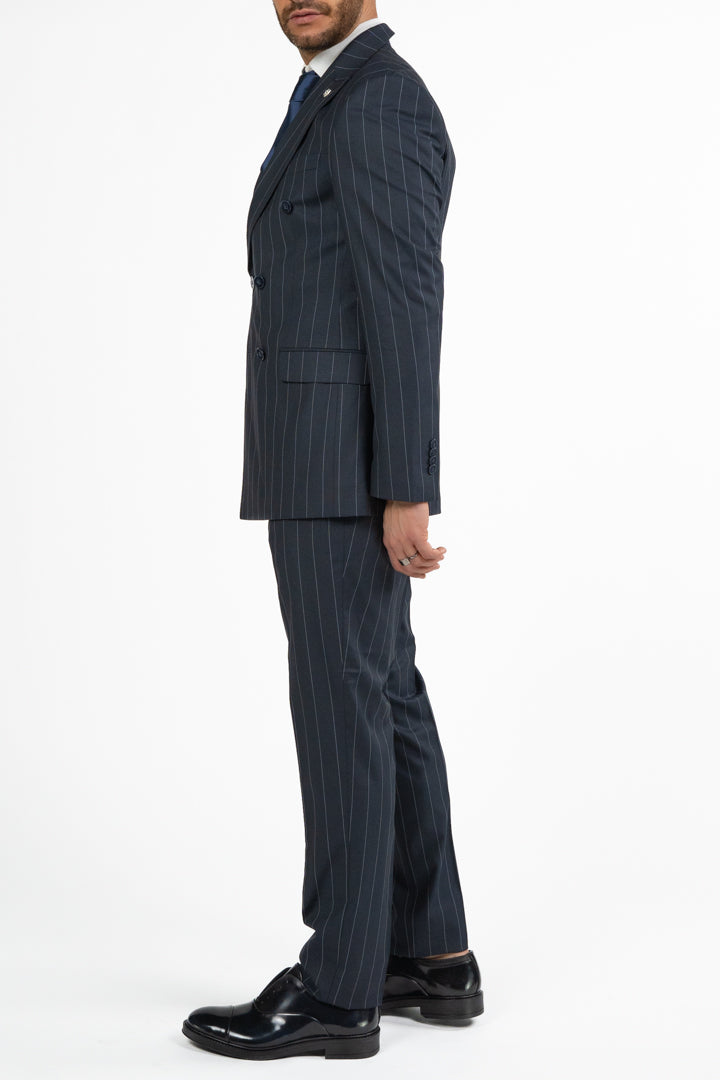 Completo doppiopetto gessato - Berti Mode Collection