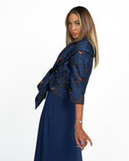 Giacchino Bolero Jacquard - Berti Mode Collection