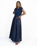 Set Elegante Scomposto (Top e Gonna Lunga Jacquard) - Berti Mode Collection