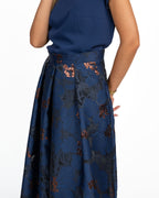 Set Elegante Scomposto (Top e Gonna Lunga Jacquard) - Berti Mode Collection