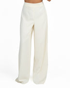 Pantaloni Palazzo a Vita Alta bianco - Marella 365