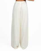 Pantaloni Palazzo a Vita Alta bianco - Marella 365