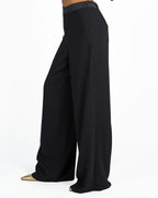 Pantaloni Palazzo a Vita Alta nero - Marella 365