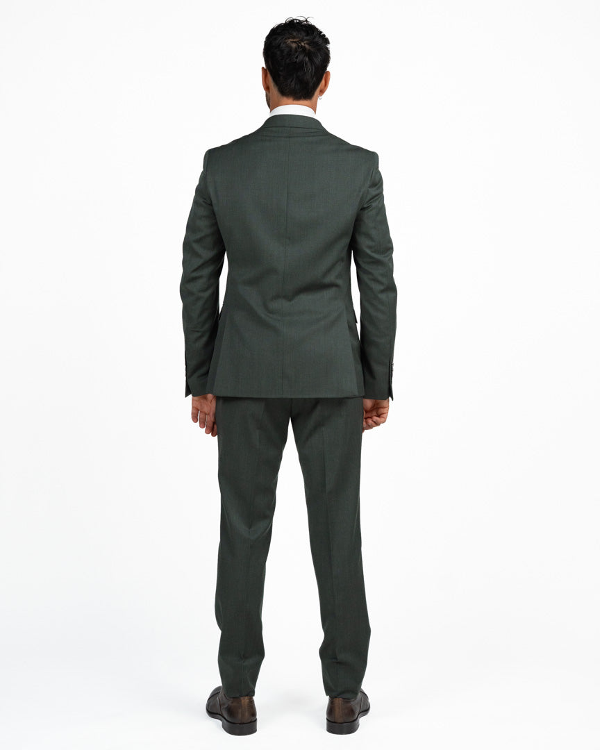 Completo Sartoriale Slim Fit in Verde Bosco - Berti Mode Collection