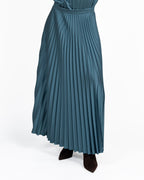 Gonna Plissé Plissé Verde Ottanio - Weekend Max Mara