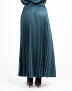 Gonna Plissé Plissé Verde Ottanio - Weekend Max Mara