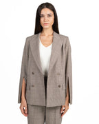 Blazer Doppio Petto Principe di Galles - Twinset