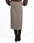 Gonna Longuette a Matita Principe di Galles - Twinset