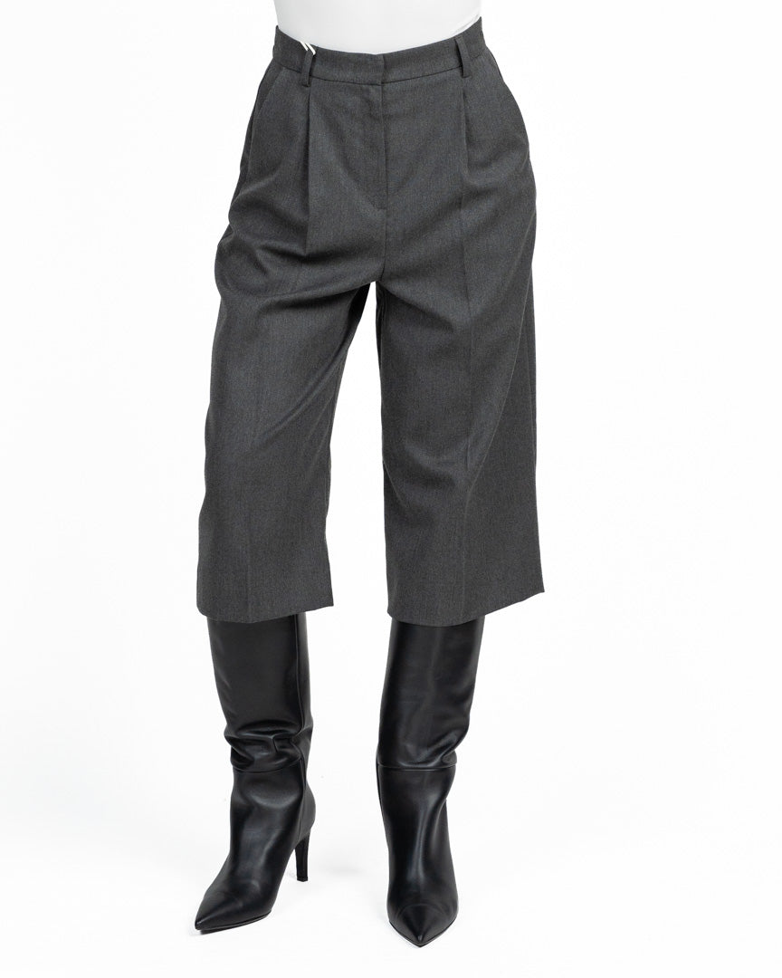 Pantaloni  Sartoriali a Vita Alta grigio - Emme Marella
