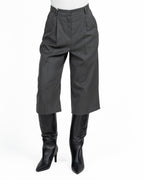 Pantaloni  Sartoriali a Vita Alta grigio - Emme Marella