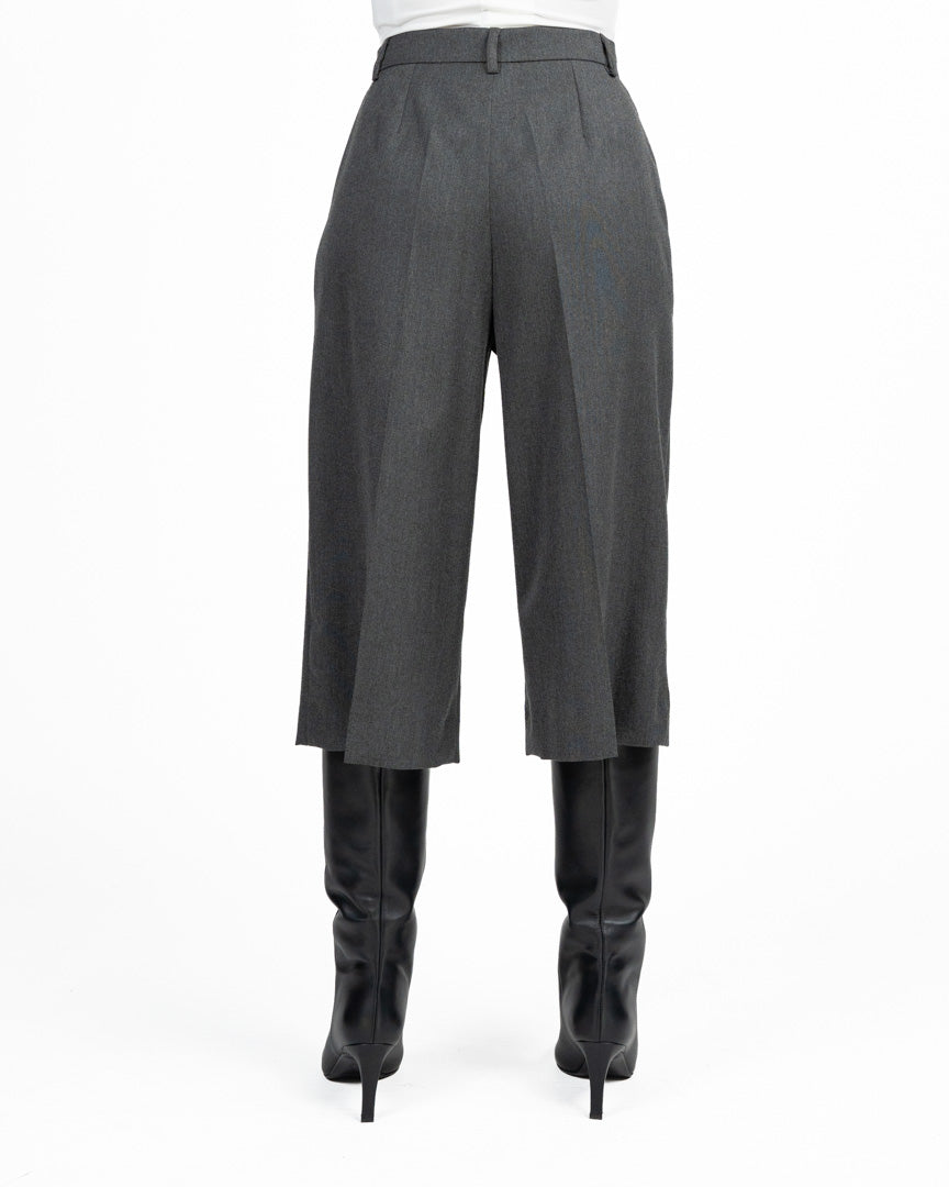 Pantaloni  Sartoriali a Vita Alta grigio - Emme Marella