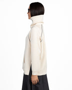 Felpa Scuba Oversize con Collo Alto e Mezza Zip - Weekend Max Mara