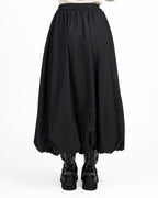 Gonna Midi a Palloncino con Elastico e Coulisse nera - Weekend Max Mara