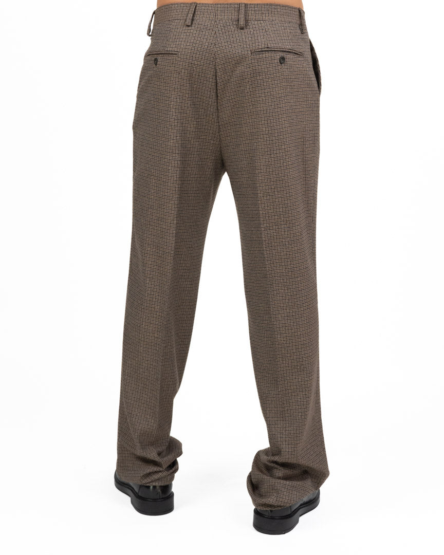 Pantaloni Sartoriali  Toni Marrone e Beige - Berti Mode Collection