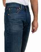 Jeans 555 Relaxed Straight Lavaggio Blu Medio Vintage - Levi's