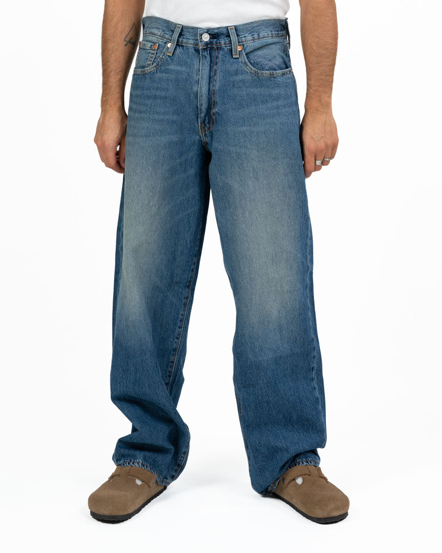 Jeans Baggy 578 Lavaggio Blu Medio Vintage - Levi's