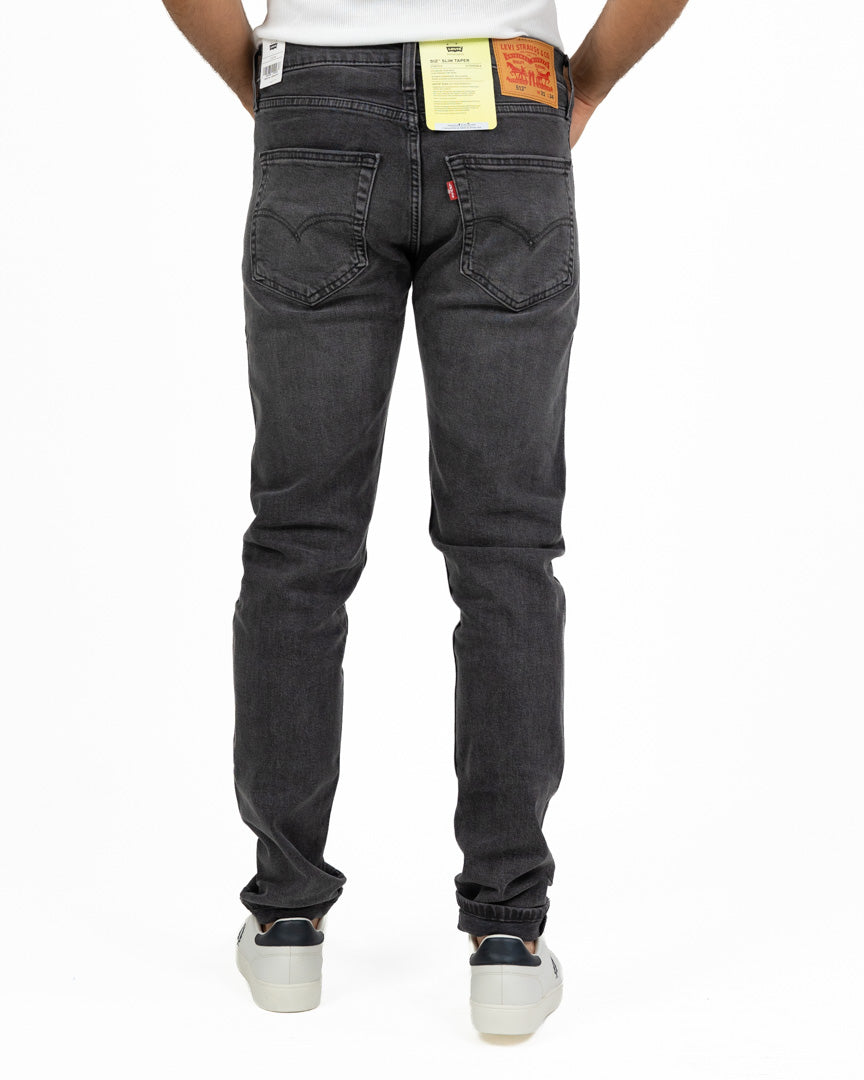 Jeans 512 Slim Taper Lavaggio Grigio Scuro / Antracite - Levi's