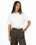 T-shirt Bianca Girocollo - Eleh